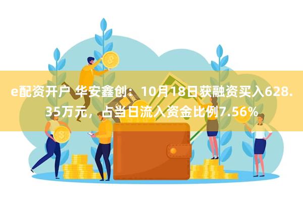 e配资开户 华安鑫创：10月18日获融资买入628.35万元，占当日流入资金比例7.56%