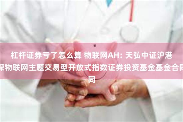 杠杆证券亏了怎么算 物联网AH: 天弘中证沪港深物联网主题交易型开放式指数证券投资基金基金合同